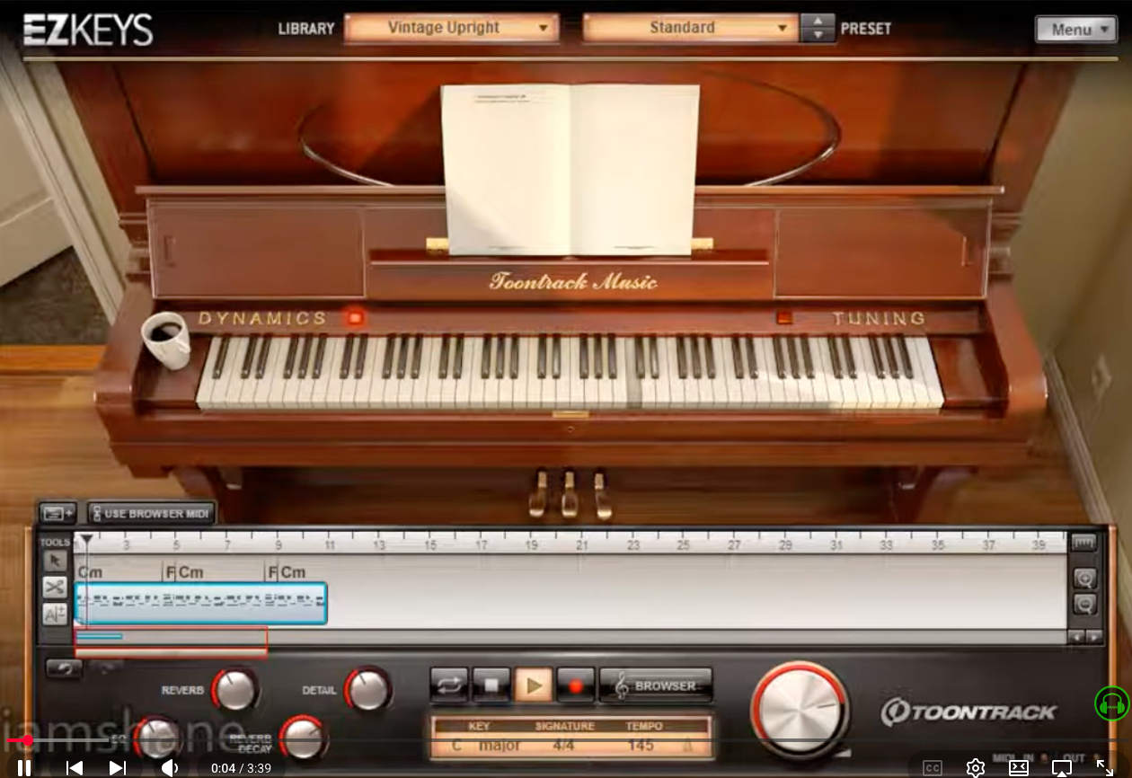 Toontrack VINTAGE UPRIGHT